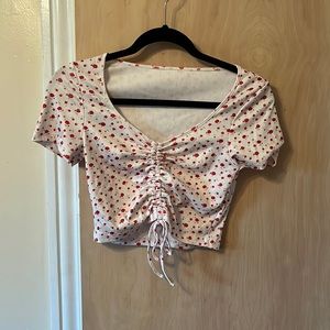 Summer crop top floral